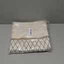 Boho Throw Pillow Covers 20x20 Set of 2 Soft Linen Farmhouse Pillow Covers Rustic Neutral Decorative Pillow Cases for Couch,Bed,Living Room Home Decor (Grid-grey)