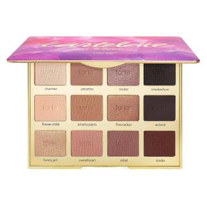 tarte tartelette in bloom Amazonian clay palette Full-Size Eyeshadow Palette with Neutral Matte & Shimmer Finish, Longwear Buildable Makeup, Vegan & Cruelty-Free