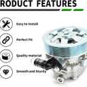 21-5341 Power Steering Pump with Pulley Compatible with Accord 2003-2007 L4 2.4L 56110RAAA01 96-5341