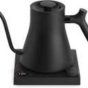 Fellow Stagg EKG Pro Electric Gooseneck Kettle - Pour-Over Coffee and Tea, Quick Heating, Precise Temperature Control, Scheduling, Built-in Brew Timer, Matte Black, 0.9 Liter