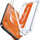 TORRAS for iPhone 17 Pro Max Screen Protector [12Ft Military-Grade Shatterproof] [9H+ Aerospace Tempered Glass] Anti-Scratch Full Coverage Fit Screen Protector 17 ProMax 6.9" 2-Pack