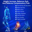 1/2" Heel Cups for Plantar Fasciitis & Severs Disease - High-Density Memory Foam & Orthopedic Gel Core - Washable Non-Slip Shock Absorbing Inserts for Cleats & Boots (Medium, 1 Pair)