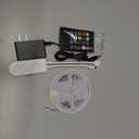 Micomlan 50ft/15M Led Strip Lights, Music Sync Color Changing RGB LED Strip Lights Built-in Mic, Bluetooth app Controlled Rope Lighting for Home Decoration Living Room Kitchen