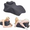 Bawanglo Memory Foam Ergonomic Wedge Pillow - 27° Lift Support Cushion
