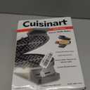 Cuisinart Waffle Maker, 1250W Round Classic Waffle Iron, 5-Setting Adjustable Browning Control, WMR-CANAS, Brushed Stainless