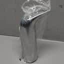 Automatic Soap Dispenser with Infrared Sensor - Adjustable 4-Level Touchless Hand Soap for Kitchen, Bathroom - Battery Operated Electric Dispenser, Durable Plastic, Smart Soap Holder (400ML Silver) (Sliver)