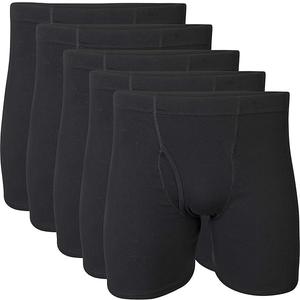 Gildan Men's Underwear Covered Waistband Boxer Briefs, Multipack, X-Large