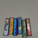 6 Styles Harmonica for Kids Lightweight Harmonicas with Double Row of 16 Holes Kids Harmonica Christmas Party Favors for Adult Beginners Musical Instrument Toy