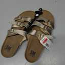 SM New York Sandals, Gold Size 10