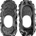 Ice Cleats, Ice Cleats Traction, Alloy Studs Spikes, Shoe Spikes for Snow, Grips for Ice, Outdoor Roofing Boots, Shoe Spikes Ideal for Winter Hiking, Climbing, and Ice Fishing Activities (Small)