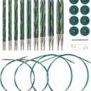 Knit Picks Options Wood Interchangeable Knitting Needle Set - US 4-11 (Caspian)