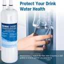 W10295370A Water Filter Replacement Compatible with W10295370, EDR1RXD1, Filter 1, WHR1RXD1, KAD1RXD1, P8RFWB2L, P8WB2L, P4RFWB, P5WB2L, Pack of 3,By DESENRUIS