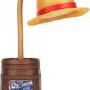 Paladone One Piece Straw Hat Posable Desk Light, Officially Licensed Anime Bendable Lamp for Pop Culture Fans, Bedroom, Home, Office