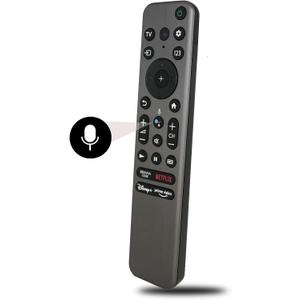 Voice RMF-TX900U Remote Control for Sony TV KD-55X80CK/ 65X80CK/ 85X80CK, XR-42A90K/ 48A90K/ 55A80CK/ 55A95K/ 55X90CK/ 65A80CK/ 65A95K/ 65X90CK/ 65X95K/ 75X90CK/ 75X95K/ 85X95K/ 85Z9K