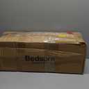 Bedsure Calming Dog Bed for Extra Large Dogs - Donut Washable Large Pet Bed, Anti-Slip Round Fluffy Plush Faux Fur Dog Bed, Fits up to 120 lbs Pets, Ivory Beige, 45 inches