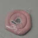 IDOMIK Dog Recovery Collar, Waterproof Soft Dog Cone After Surgery, Comfy Protective Elizabethan Collar Alternative for Dogs Cats, Adjustable Pet Neck Donut Cone Anti-Licking Biting Wounds,Pink,S