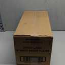 AJM Packaging PP9GRAWH Paper Plates, 9-Inch Diameter, White, 100/Pack, 12 Packs/Carton