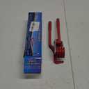 3 In 1 Tubing Bender, 0-180 Degrees Tube Bender Manual Pipe Bender Tool for 1/4 5/16 3/8 Inch Copper Aluminum Brass and Thin Steel Pipes(Red)