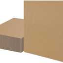 RLAVBL 50 Pack 8x10 Corrugated Cardboard Sheets, Flat Cardboard Inserts for Shipping, Mailing, Packing, DIY Crafts