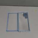 GVIEWIN for Samsung Galaxy S23 Ultra Case with Slide Camera Cover, [Built-in Privacy Screen Protector] [2 Front Frames] Military Grade Shockproof, Marble Protective Phone Case 6.8", Aurora/Privacy