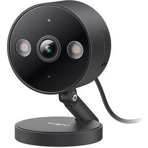 Tapo 2K+ Indoor/Outdoor Wired Security Camera - 2024 PCMag Editors' Choice, Person/Pet/Vehicle Detection, Baby Monitoring, Color Night Vision, Subscription-Free Local Storage or Optional Cloud, C120 (Black)