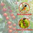 Alpurple Insect Bird Barrier Netting Mesh- 20 x 10 Feet Garden Bug Netting Plant Cover for Protect Plant Fruits Flower from Insect Bird Eating