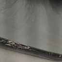 PERFNIQUE Irregular Wall Mirror Asymmetrical Mirror, 27''x19'' Black Mirror for Bathroom Bedroom Living Room Entryway, Decorative Modern Wall Decor, Wall Mounted Mirror (Black, 27''x19'')