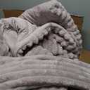 BEDELITE Fleece King Comforter Set -Super Soft & Warm Fluffy Lotus Pink Bedding, Luxury Fuzzy Heavy Bed Set for Winter with 2 Pillow Cases