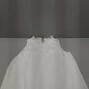 Allimy Women Summer Casual High Neck Chiffon Sleeveless Tank Tops Fashion Blouses 2026 White, Medium