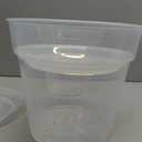 Clear Plastic Plant Pots, Transparent Multiple Sizes For Orchids Houseplants With Trays 9" tall