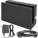 TV Dock Station Set for Swtich, 3-in-1 Replacement Switch TV Docking Station with 39W Charger and 1080P HDMI for Switch Console