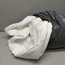 Houseri White Comforter Queen Size Boho Set Full Tufted Jacquard Bedding Sets Plain Shabby Chic Farmhouse Girls All Bed