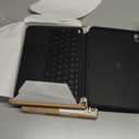 Logitech Combo Touch iPad Pro 11-inch (M4 & M5)(2024 & 2025) Keyboard Case - Detachable Backlit Keyboard with Kickstand, Comfortable Typing, USB Connectivity, Multi-use Mode - Midnight Black