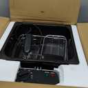 DUMOS Deep Fryer with 3 Baskets, 1800W Electric Fryer with 5 Liter Capacity