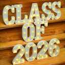 KatchOn, Class of 2026 Neon Sign - 8x5 Inch | Graduation Light Up Sign 2026 Led Neon Signs for Graduation Decorations 2026 | Class of 2026 Grad Light Up Letters for Graduation Party Decorations