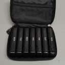 PULIV Weekly Pill Organizer 4 Times a Day with a Business Stylish Bag, Portable Pill Box 7 Day with 28 Compartments for Men, Removable Pill Sorters to Store Vitamin, Medication, Fish Oil, Supplements