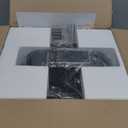 Under Desk Elliptical Machine, Electric Seated Leg Exerciser for Seniors, Adjustable Speed & Low-Impact Design, Quiet Portable Trainer with Remote Control for Home Office