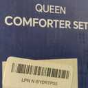 BEDELITE Fleece Queen Comforter Set -Super Soft & Warm Fluffy Bright White Bedding, Luxury Fuzzy Heavy Bed Set for Winter with 2 Pillow Cases