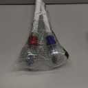 Zhanmai 2 Pcs 14 Inch Light up Magical Ball Wand Flashing LED Light up Princess Wand Rotating Sensory for Twirling Show Birthday Gift Party Carnival Favor