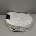 Electric Heated Bidet Toilet Seat with Warm Water Wash, Warm Air Dryer, Soft Closed Lid, Night Light, LED Display, Toilet Seat with Bidet Requires Outlet - Elongated