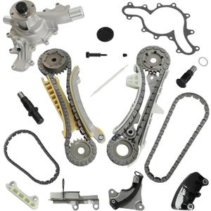 Timing Chain Kit & Sprocket Water Pump Fit For Ford Explorer 4.0L 1997-2009,Fit For Mountaineer 1998-2009 4.0L Fit For Ford Explorer Sport Trac 2001-2009 4.0L Fit For Ranger 2001-09 4.0L 4L2Z-6M290-AA