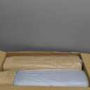 JAYEEY 22OZ Disposable Kraft paper bowls with lids, Rectangle Food containers Soup Bowls Party Supplies Treat Bowls 50 PACK