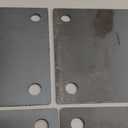 5-inch Steel Plate. 5" x 5" Premium 9 Gauge A36 Hot Rolled Mild Steel. Laser Cut Metal Plate with Smooth Edges. Weldable & Paintable