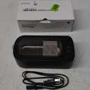 Ultrasonic Jewelry Cleaner Machine: 48KHz Ultra Sonic Cleaner for Jewelry,Eyeglass,Rings,Watch Band,Dentures,with Dual Cleaning Modes,350ML 304 Stainless Steel Tank,Gift for Wife,Mom,Daughter (Black)