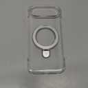 TORRAS for iPhone Air Case, Slim Magnetic Stand, Open-Edge Thin Frame Fit, Hard PC, Fit for MagSafe, Anti-Yellowing Phone Case for iPhone 17 Air, Daily Protection, Clear