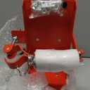 Fire Extinguisher Mount, Heavy Duty Fire Extinguisher Bracket with Screws Fits 10lb Dry/5lb Co2 Extinguisher for School Home Garage Laboratory and Vehicle Perfect for Wall Mount,1pcs (Red)