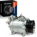 38810RWCA01 Air conditioner A/C Compressor Compatible with Acura 2007-2012 RDX 2.3L; Honda 2012-2014 Civic 2.4, 2007-2014 CR-V 2.4 Replacement # 38810RWCA02, 38810RWCA03, 38810RZYA01, 471-7053