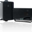 Herdio 3.5" Outdoor Bluetooth Speakers Wired Waterproof, 200W 3 Way Upgrade Premium Wall Mount Speakers, Durable Mountable Loud Sound System for Patio Indoor Deck Garage (Black Pair)