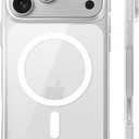 TORRAS Magnetic Slim Fit for iPhone 17 Pro Case 6.3 inch, Ultra-Thin, Compatible with MagSafe, Lightweight Matte Anti-Scratch Hard PC Cover Phone Case for iPhone 17 Pro OriginFit, Clear