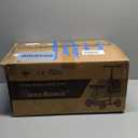 Economy Knee Scooter Steerable Knee Walker for Foot Injuries Compact Crutch Alternative with Dual Braking System (Black)